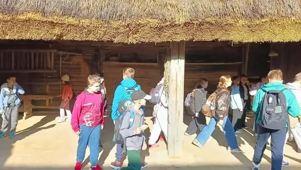 Wycieczka klas 1-4 do Muzeum Wsi Lubelskiej i ogrodu botanicznego