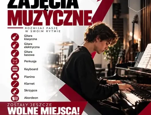 Opolskie Centrum Kultury zaprasza na indywidualne lekcje gry na instrumentach