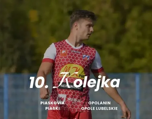 MKS Opolanin przed 10. kolejką: mecz wyjazdowy z Piaskovią Piaski