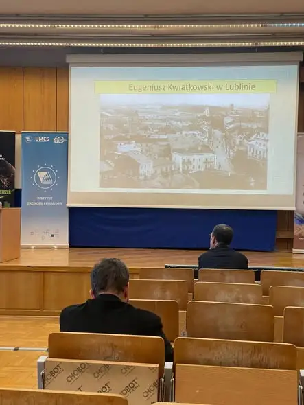 Uczniowie z Poniatowej zgłębiali dziedzictwo Eugeniusza Kwiatkowskiego na konferencji w Lublinie