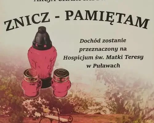 Uczniowie z Wilkowa pomagają hospicjum w Puławach. Akcja „Znicz – Pamiętam”