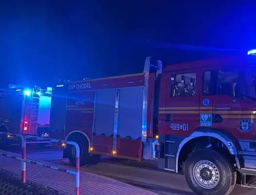 Pożar sadzy w kominie w Radlinie – akcja czterech zastępów straży