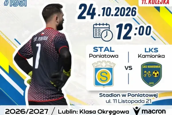 Stal Poniatowa przed ostatnim domowym meczem rundy jesiennej