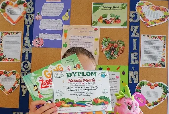 Szkolny konkurs literacki promował zdrowe odżywianie i niemarnowanie jedzenia