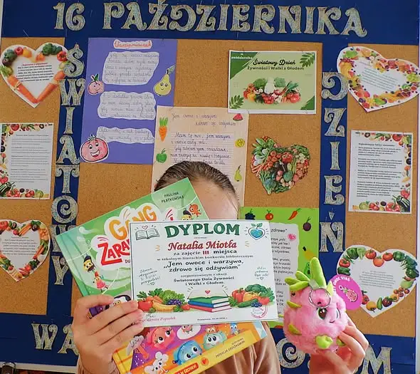 Szkolny konkurs literacki promował zdrowe odżywianie i niemarnowanie jedzenia