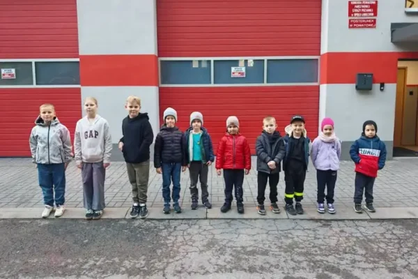 Nowa dziecięca drużyna strażacka w OSP Poniatowa rozpoczęła zajęcia