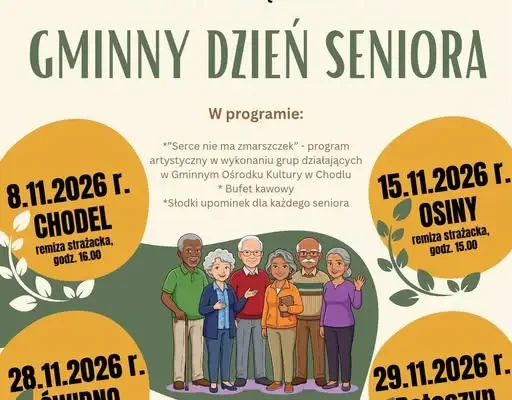 Gminny Dzień Seniora w czterech miejscowościach – po raz pierwszy w historii