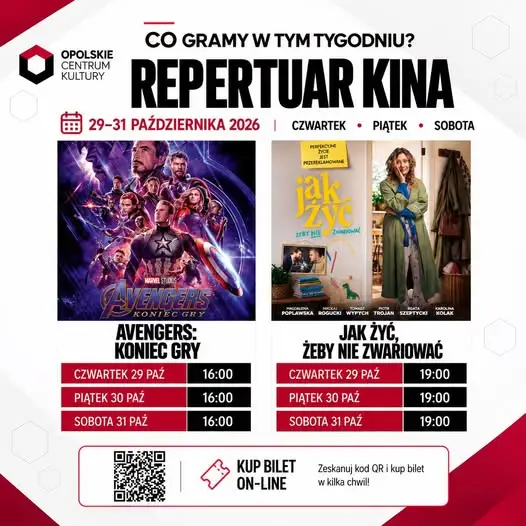 Kino Opolanka zaprasza na superbohaterów i filmowe pytanie „Jak żyć, żeby nie zwariować”